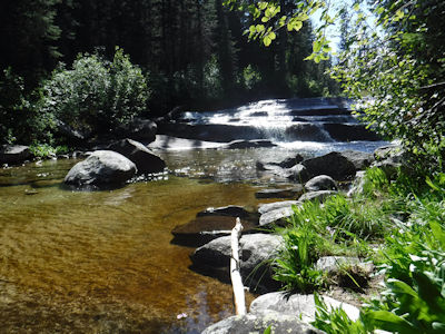 A river runs through it