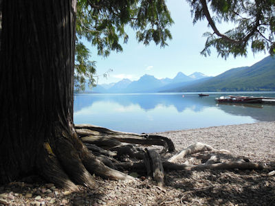 Lake McDonald in Glacier National Park