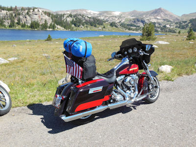 First Street Glide on Beartooth highway