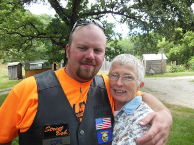 Josh and gramma Haub
