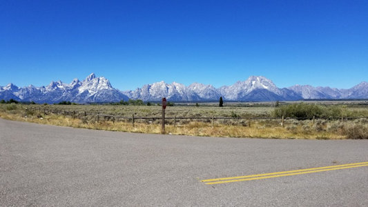 Tetons from the Wyoming Side