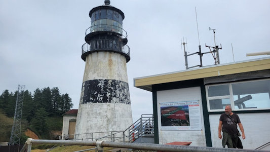A light house, southern Washington - 2022